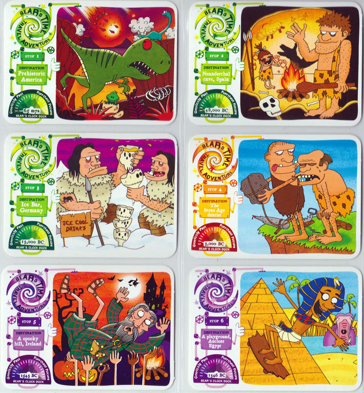 Yoyo Bear Time Travel Cards Gallery